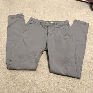 🪨 Grey Low Rise Khakis
